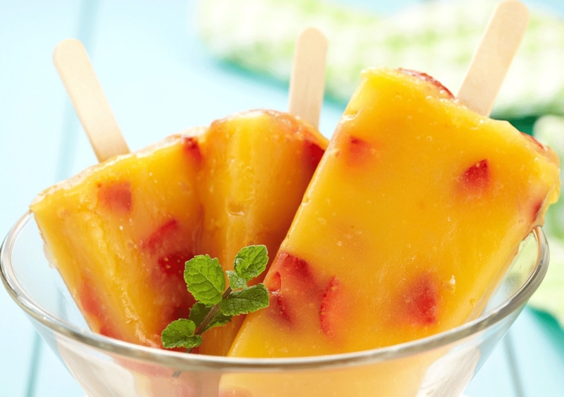 photo of Strawberry Mango Yogurt Pops