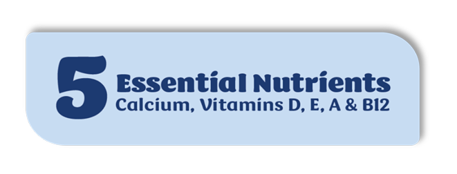 ESilk nutrition - 5 essential nutrients