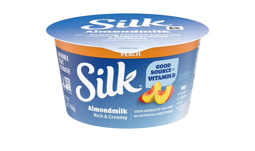 Silk Peach Almond Dairy Free Yogurt Alternative