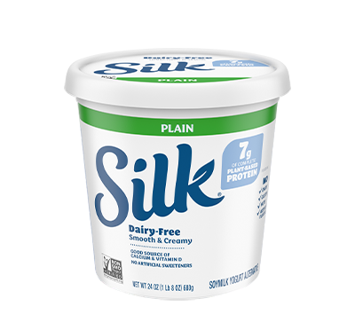 Silk Plain Soy Dairy Free Yogurt Alternative