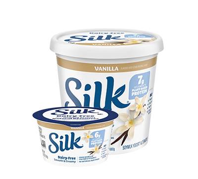 Silk Vanilla Soy Dairy Free Yogurt Alternative